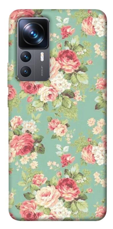 Чехол itsPrint Vintage Mint для Xiaomi 12T / 12T Pro, паттерн, купить оптом с доставкой