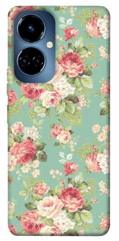 Чехол itsPrint Vintage Mint для TECNO Camon 19 (CI6n) / 19 Pro (CI8n), паттерн, купить оптом с доставкой