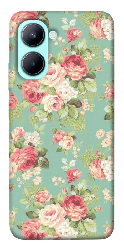 Чехол itsPrint Vintage Mint для Realme C33, паттерн, купить оптом с доставкой