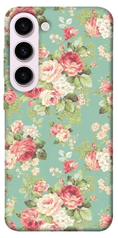 Чехол itsPrint Vintage Mint для Samsung Galaxy S23+, паттерн, купить оптом с доставкой