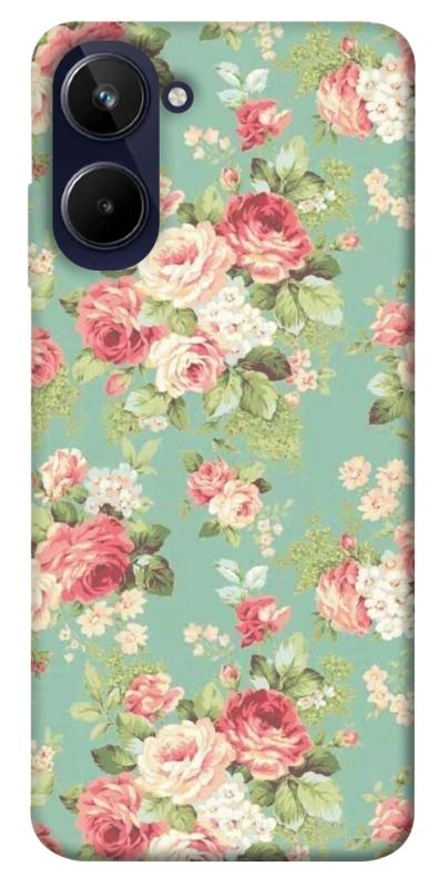Чехол itsPrint Vintage Mint для Realme 10 4G, паттерн, купить оптом с доставкой