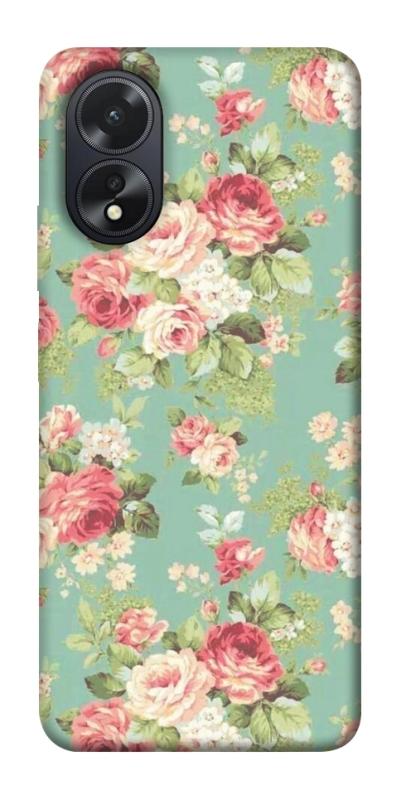 Чехол itsPrint Vintage Mint для Oppo A38, паттерн, купить оптом с доставкой