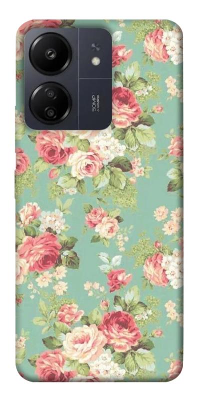 Чехол itsPrint Vintage Mint для Xiaomi Redmi 13C, паттерн, купить оптом с доставкой