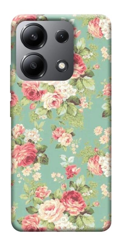 Чехол itsPrint Vintage Mint для Xiaomi Redmi Note 13 4G, паттерн, купить оптом с доставкой