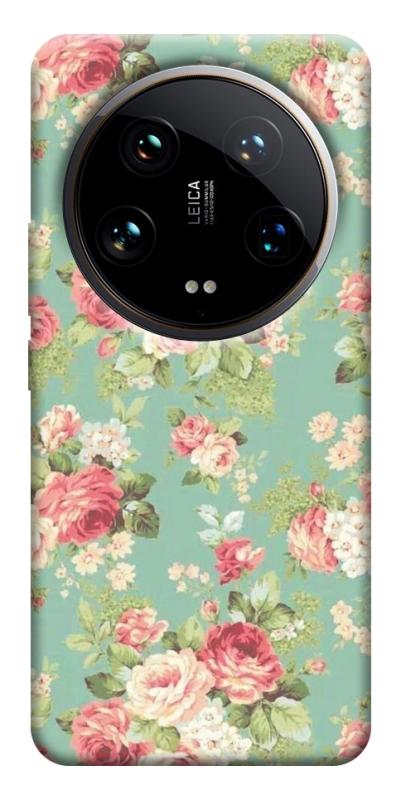 Чехол itsPrint Vintage Mint для Xiaomi 14 Ultra, паттерн, купить оптом с доставкой