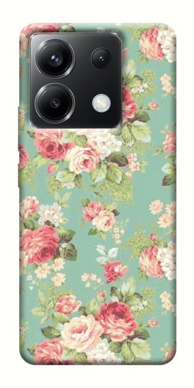 Чехол itsPrint Vintage Mint для Xiaomi Poco X6, паттерн, купить оптом с доставкой