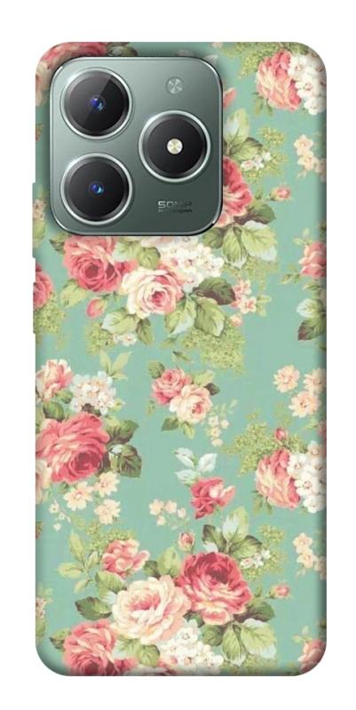 Чехол itsPrint Vintage Mint для Realme C61 4G, паттерн, купить оптом с доставкой