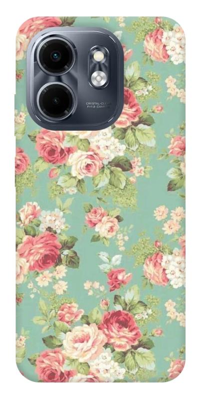 Чехол itsPrint Vintage Mint для Infinix Smart 9 4G / Hot 50i, паттерн, купить оптом с доставкой