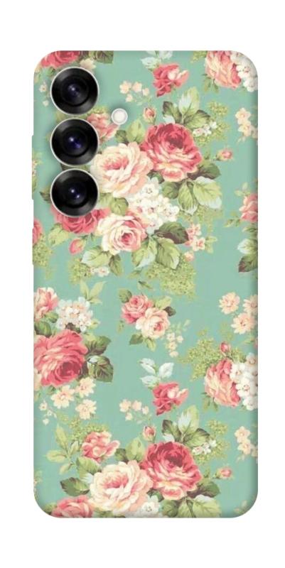 Чехол itsPrint Vintage Mint для Samsung Galaxy S25+, паттерн, купить оптом с доставкой
