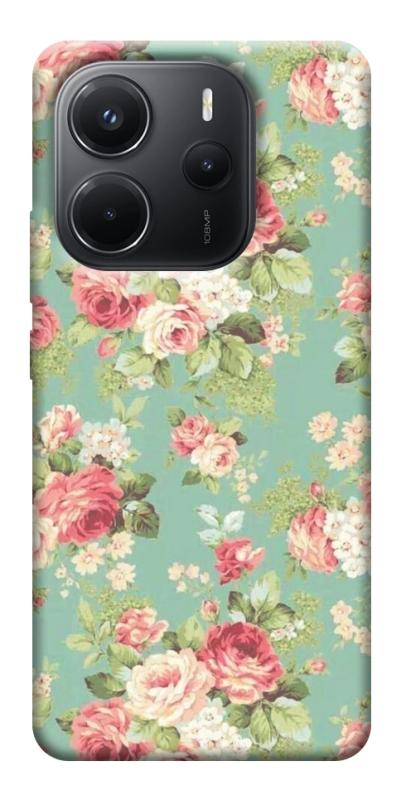 Чехол itsPrint Vintage Mint для Xiaomi Redmi Note 14 4G (Europe version), паттерн, купить оптом с доставкой