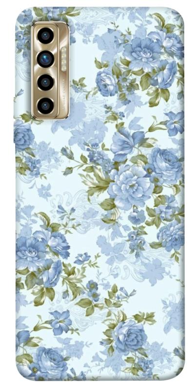 Чехол itsPrint Blue Mist для TECNO Camon 17P, паттерн, купить оптом с доставкой