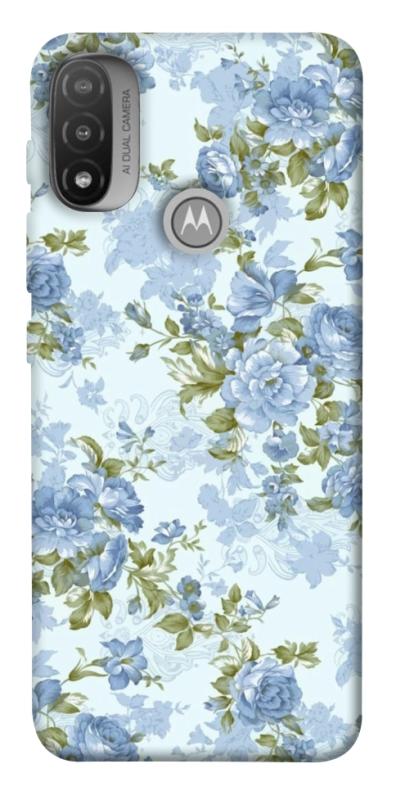 Чехол itsPrint Blue Mist для Motorola Moto E20, паттерн, купить оптом с доставкой