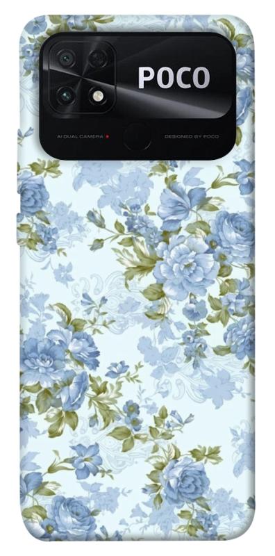 Чехол itsPrint Blue Mist для Xiaomi Poco C40, паттерн, купить оптом с доставкой