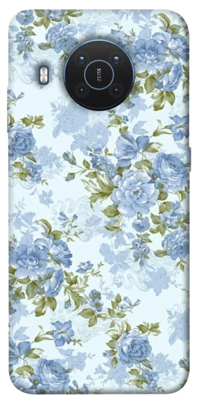 Чехол itsPrint Blue Mist для Nokia X10 / X20, паттерн, купить оптом с доставкой
