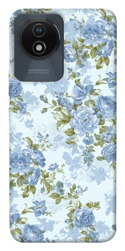 Чехол itsPrint Blue Mist для Vivo Y02, паттерн, купить оптом с доставкой