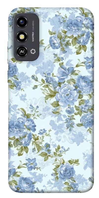 Чохол itsPrint Blue Mist для ZTE Blade A53, паттерн, купити оптом з доставкою