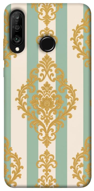 Чехол itsPrint Gold Mint для Huawei P30 lite, паттерн, купить оптом с доставкой