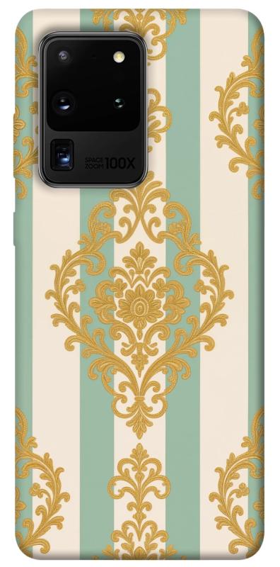 Чехол itsPrint Gold Mint для Samsung Galaxy S20 Ultra, паттерн, купить оптом с доставкой