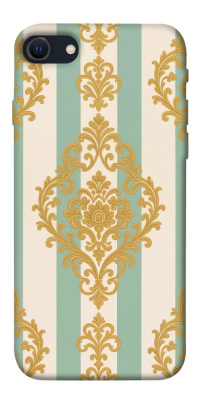 Чехол itsPrint Gold Mint для Apple iPhone SE (2020), паттерн, купить оптом с доставкой