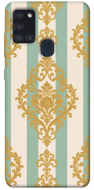 Чехол itsPrint Gold Mint для Samsung Galaxy A21s, паттерн, купить оптом с доставкой