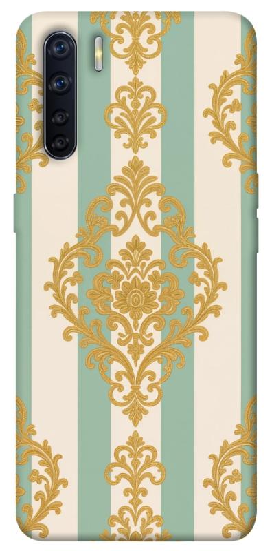 Чехол itsPrint Gold Mint для Oppo A91, паттерн, купить оптом с доставкой