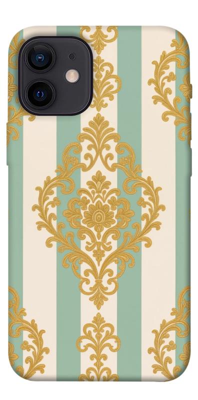 Чохол itsPrint Gold Mint для Apple iPhone 12 mini (5.4"), паттерн, купити оптом з доставкою