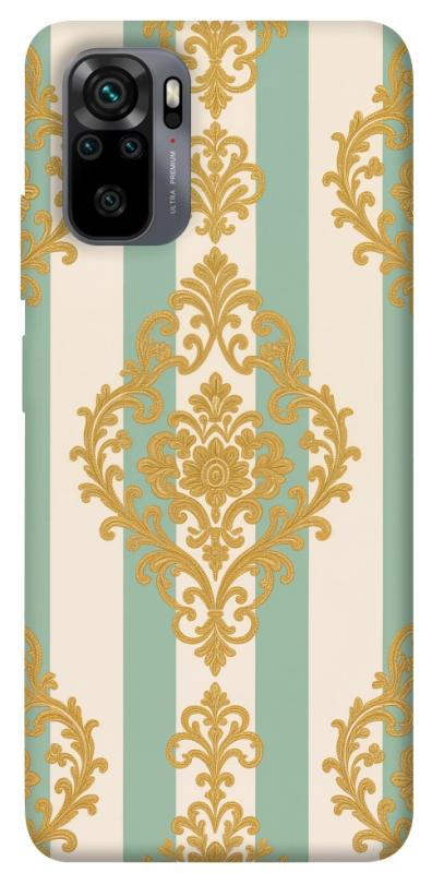 Чехол itsPrint Gold Mint для Xiaomi Redmi Note 10 / Note 10s, паттерн, купить оптом с доставкой