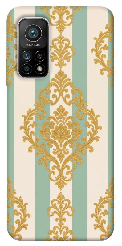 Чехол itsPrint Gold Mint для Xiaomi Mi 10T, паттерн, купить оптом с доставкой