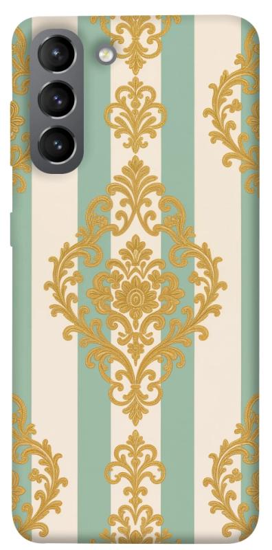 Чехол itsPrint Gold Mint для Samsung Galaxy S21, паттерн, купить оптом с доставкой