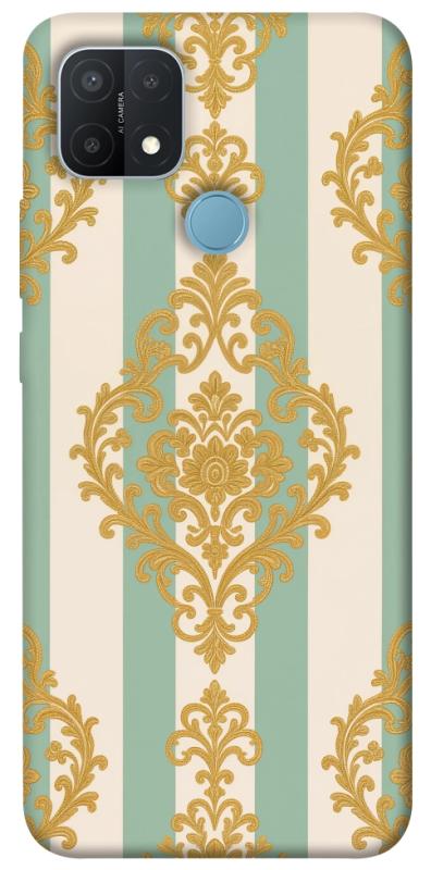 Чехол itsPrint Gold Mint для Oppo A15s / A15, паттерн, купить оптом с доставкой
