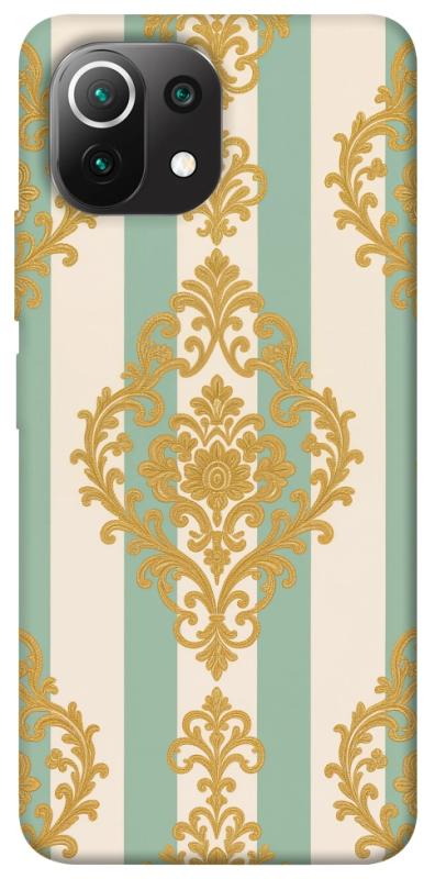 Чехол itsPrint Gold Mint для Xiaomi Mi 11 Lite, паттерн, купить оптом с доставкой