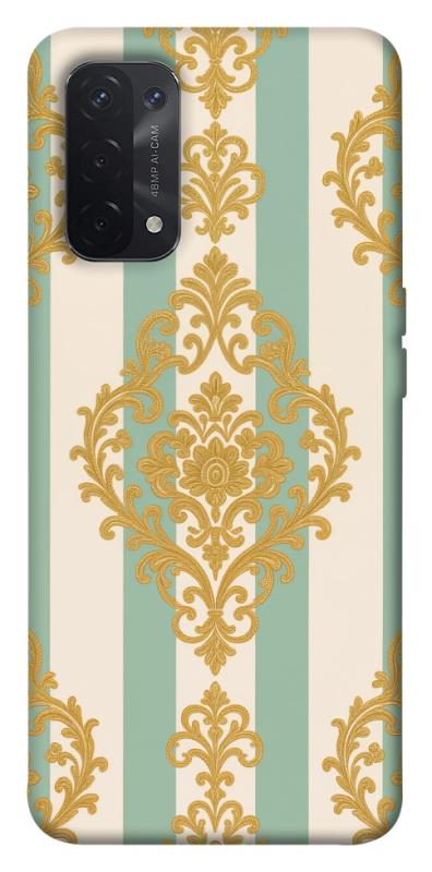 Чехол itsPrint Gold Mint для Oppo A54 4G, паттерн, купить оптом с доставкой
