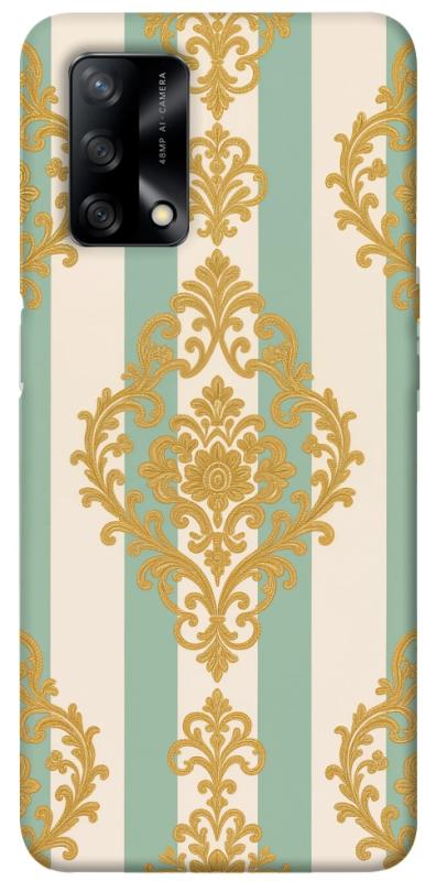 Чехол itsPrint Gold Mint для Oppo A74 4G, паттерн, купить оптом с доставкой