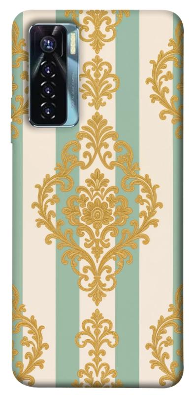 Чохол itsPrint Gold Mint для TECNO Camon 17 Pro, паттерн, купити оптом з доставкою
