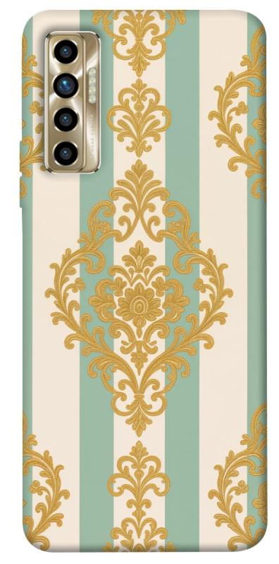 Чехол itsPrint Gold Mint для TECNO Camon 17P, паттерн, купить оптом с доставкой