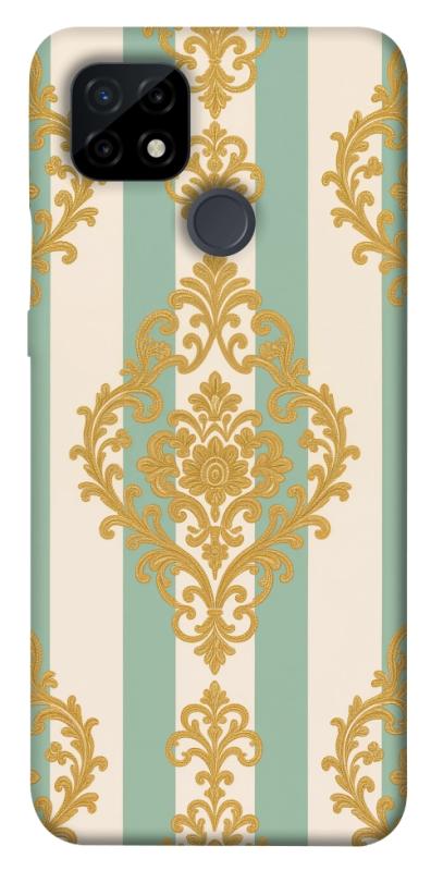 Чехол itsPrint Gold Mint для Realme C21, паттерн, купить оптом с доставкой