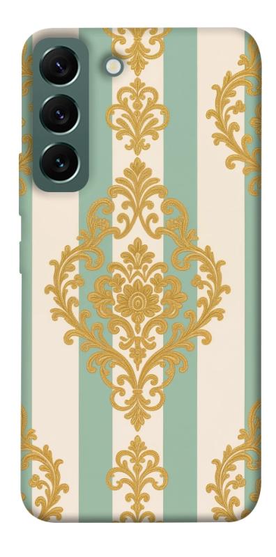 Чехол itsPrint Gold Mint для Samsung Galaxy S22, паттерн, купить оптом с доставкой