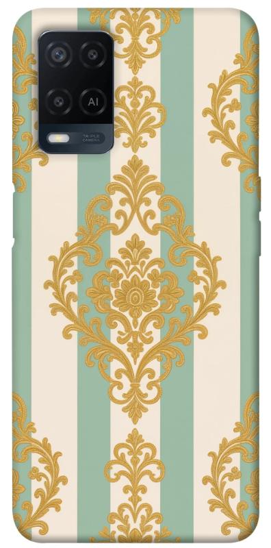 Чехол itsPrint Gold Mint для Oppo A16s / A16, паттерн, купить оптом с доставкой