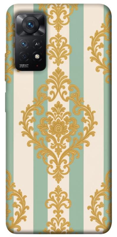 Чехол itsPrint Gold Mint для Xiaomi Redmi Note 11 Pro 4G/5G, паттерн, купить оптом с доставкой