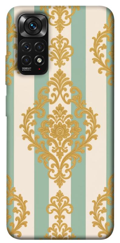Чехол itsPrint Gold Mint для Xiaomi Redmi Note 11 (Global) / Note 11S, паттерн, купить оптом с доставкой
