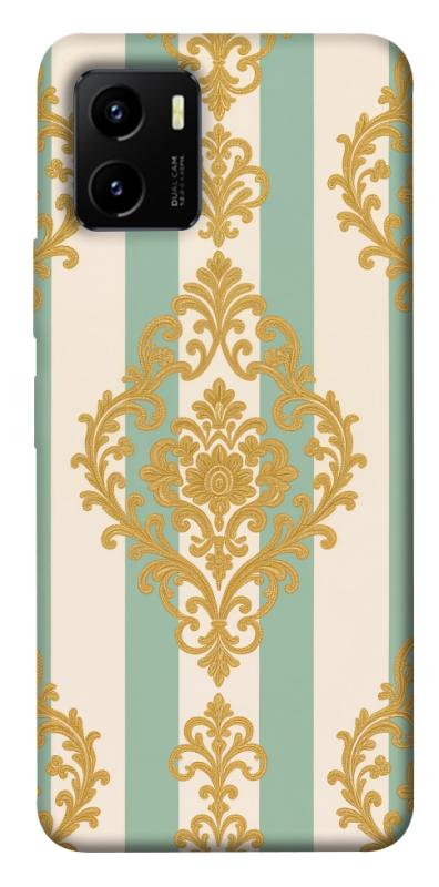 Чехол itsPrint Gold Mint для Vivo Y15s, паттерн, купить оптом с доставкой