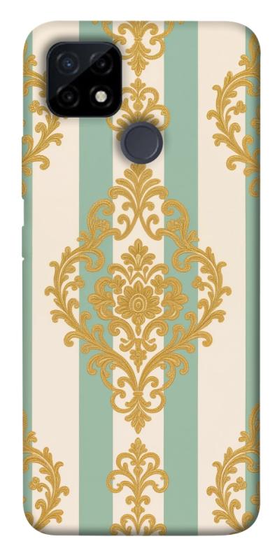 Чехол itsPrint Gold Mint для Realme C12, паттерн, купить оптом с доставкой