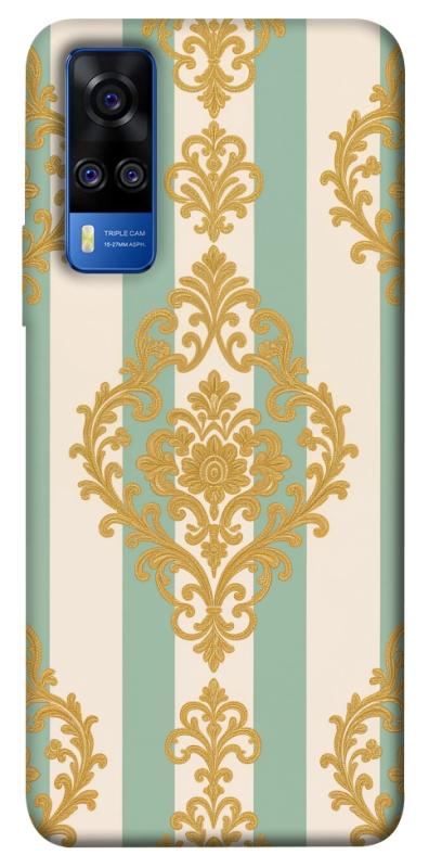 Чехол itsPrint Gold Mint для Vivo Y51a, паттерн, купить оптом с доставкой