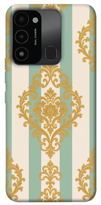 Чехол itsPrint Gold Mint для TECNO Spark 8C, паттерн, купить оптом с доставкой