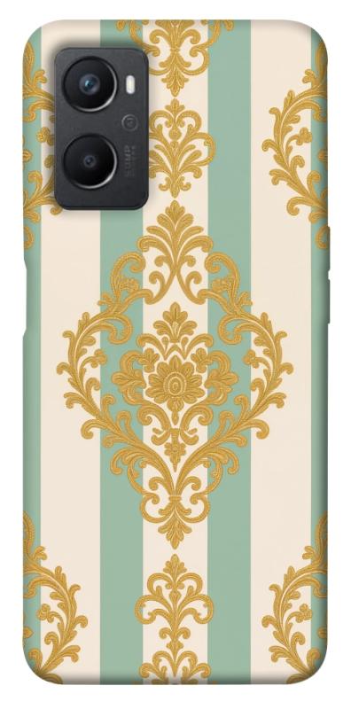Чехол itsPrint Gold Mint для Oppo A96, паттерн, купить оптом с доставкой