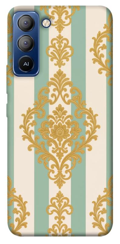 Чехол itsPrint Gold Mint для TECNO Pop 5 LTE, паттерн, купить оптом с доставкой