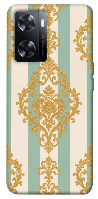 Чехол itsPrint Gold Mint для Oppo A57s, паттерн, купить оптом с доставкой
