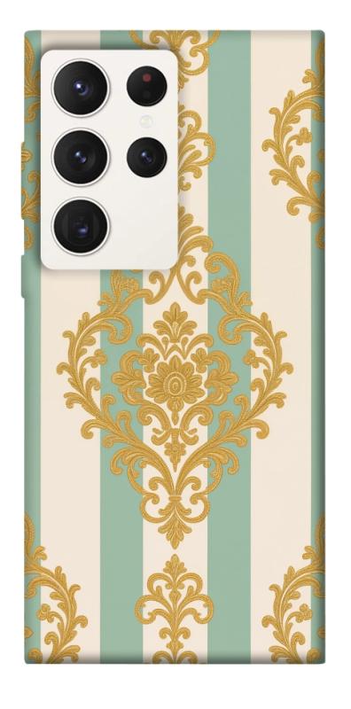 Чехол itsPrint Gold Mint для Samsung Galaxy S23 Ultra, паттерн, купить оптом с доставкой