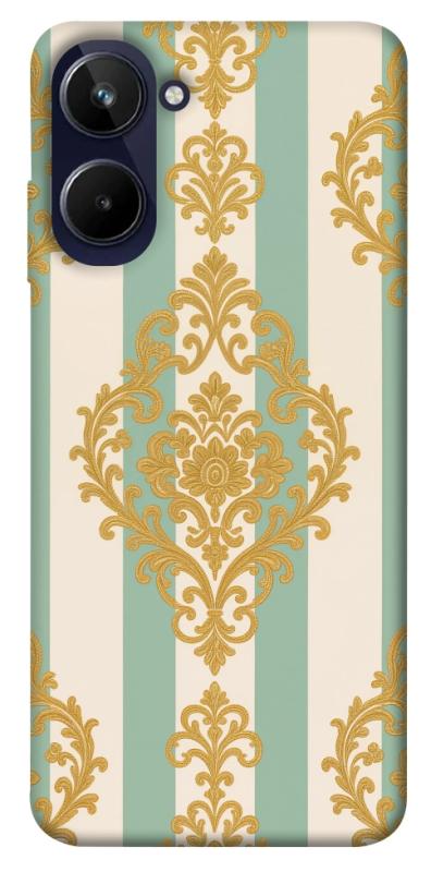 Чехол itsPrint Gold Mint для Realme 10 4G, паттерн, купить оптом с доставкой