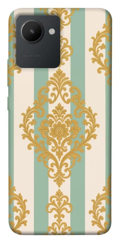 Чехол itsPrint Gold Mint для Realme C30, паттерн, купить оптом с доставкой